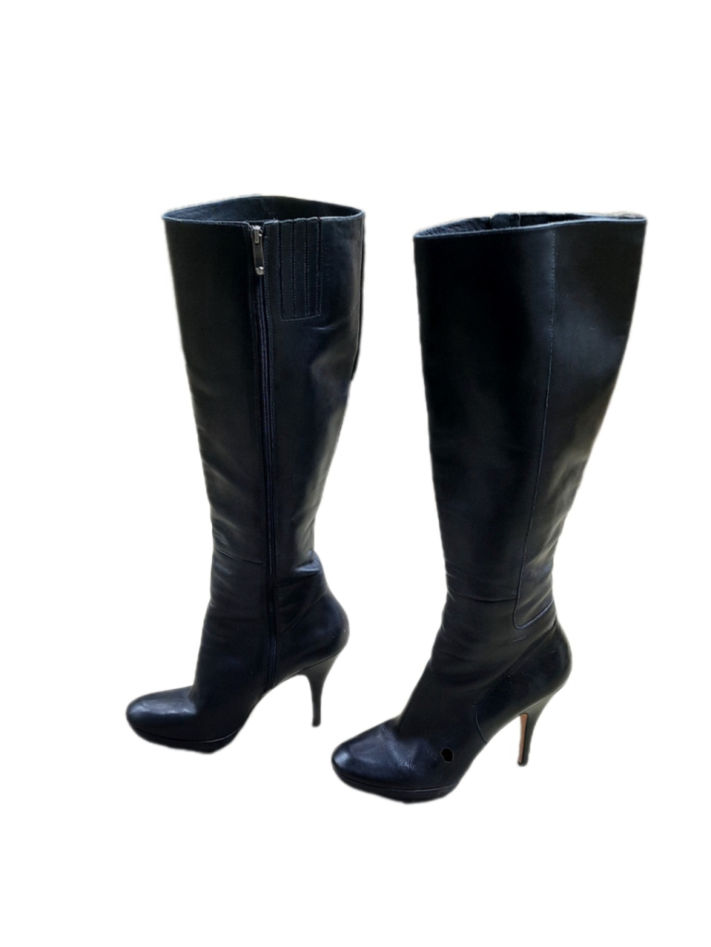 Via Spiga knee-high black leather boots. Size 8 5